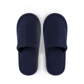 Zapatillas de algodón azul Thumb