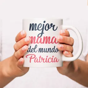 Taza de ceramica mejor mama del mundo