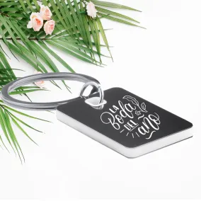 Llavero sándwich de metal