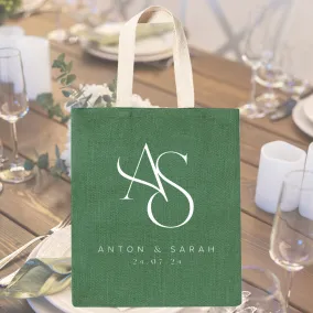 Bolsa de yute colores