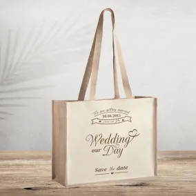 Bolsa yute y algodón