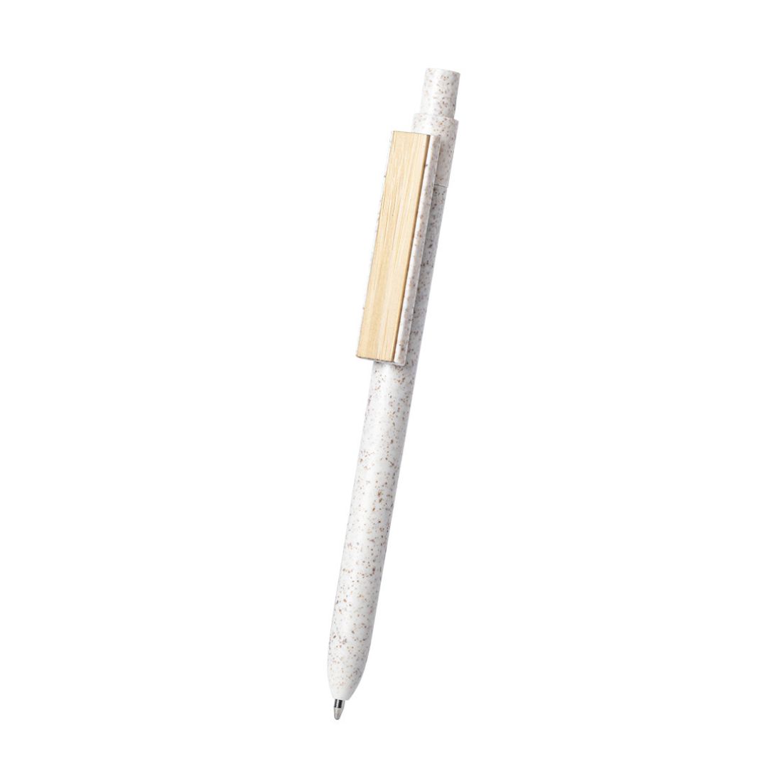 Bolígrafo de caña de trigo