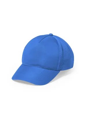 Gorra de microfibra azul