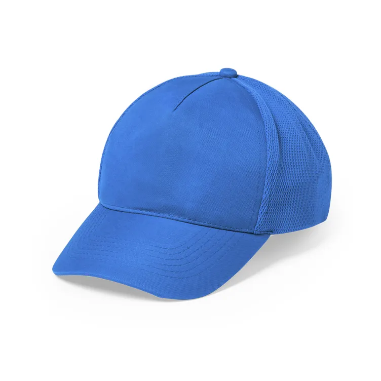 Gorra de microfibra azul